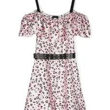 Комбинезон с леопардовым принтом