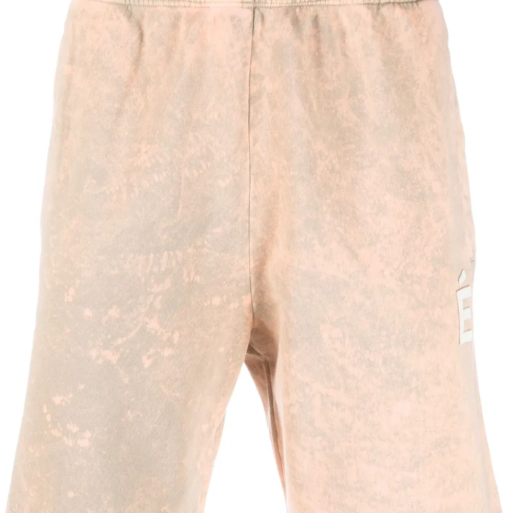 Шорты с принтом тай-дай и логотипом