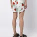 Шорты с эластичным поясом и цветочным принтом