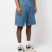 Джинсовые шорты с логотипом