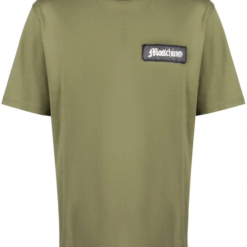 Футболка из органического хлопка с нашивкой-логотипом