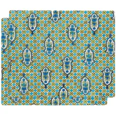 Набор сервировочных салфеток с цветочным принтом