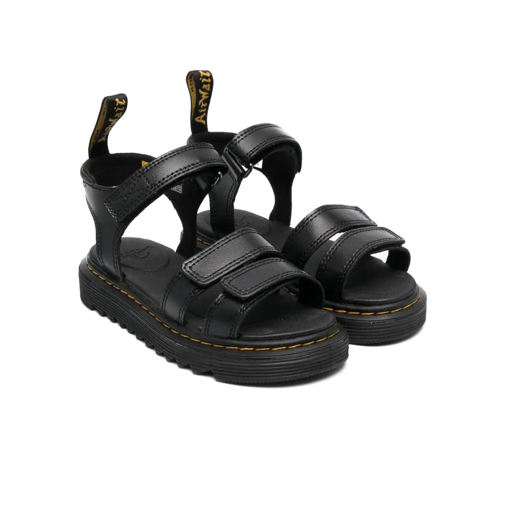 Сандалии с открытым носком и логотипом