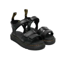 Сандалии с открытым носком и логотипом