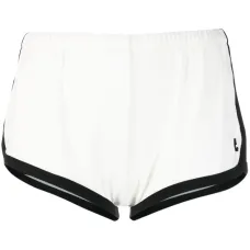 Шорты с контрастной отделкой и логотипом