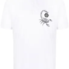 Рубашка поло с принтом Scorpion