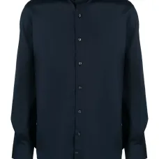 Рубашка с отложным воротником