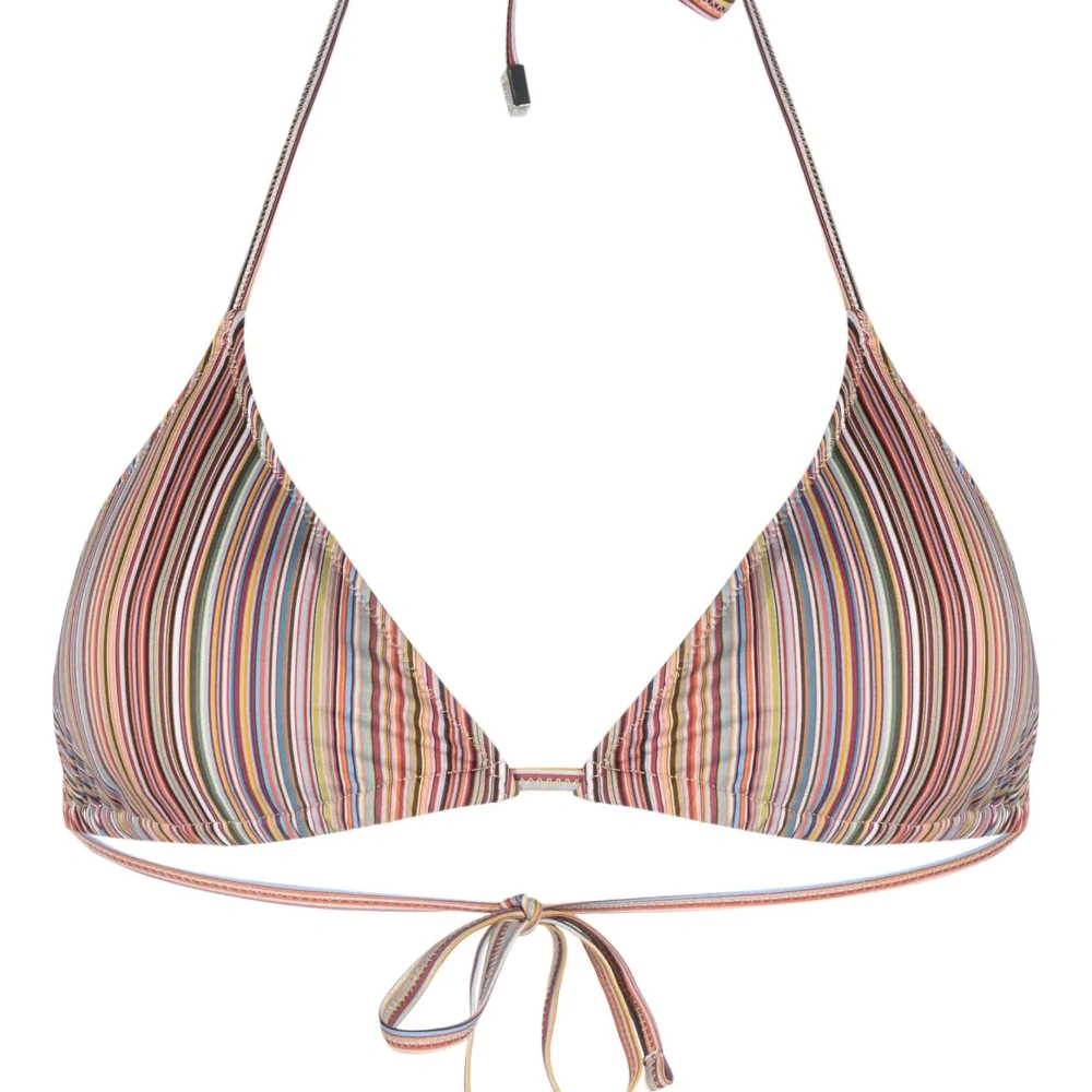 Топ бикини в полоску