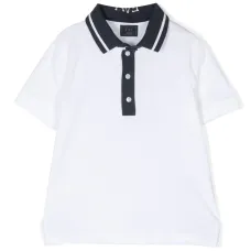 Рубашка поло в двух тонах