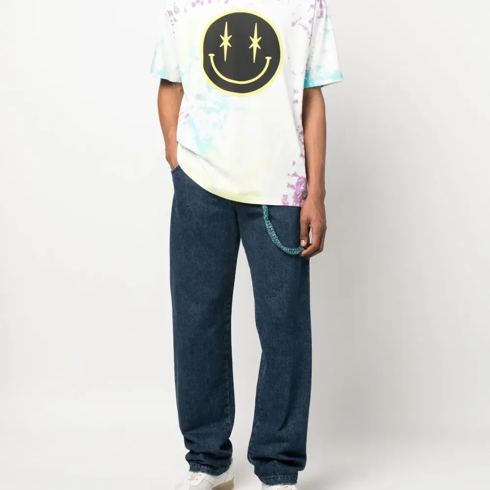 Футболка с принтом тай-дай