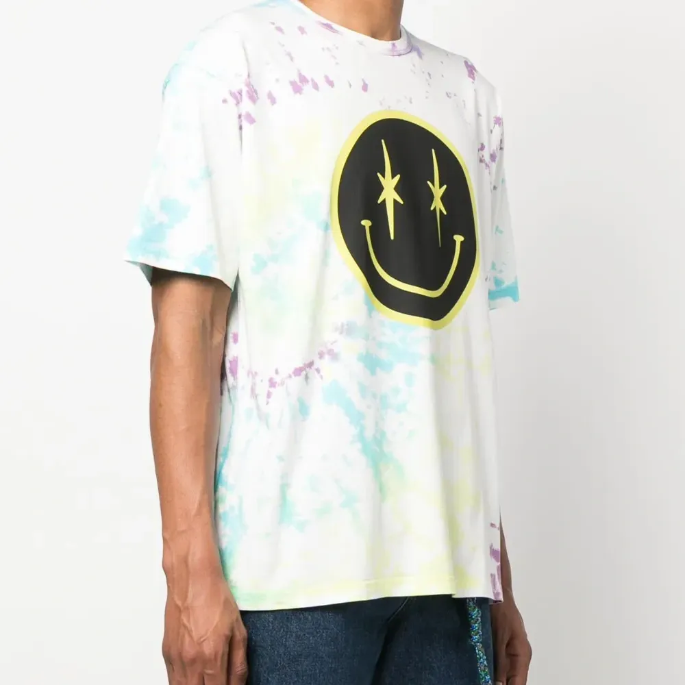 Футболка с принтом тай-дай