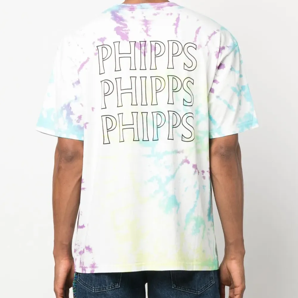 Футболка с принтом тай-дай