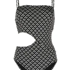 Купальник The Cameron с геометричным узором