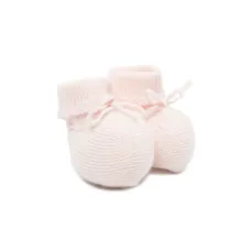 front-tie cashmere slippers