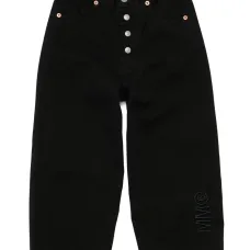 Джинсы с вышитым логотипом Джинсы с вышитым логотипом