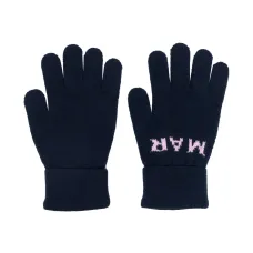 перчатки вязки интарсия с логотипом