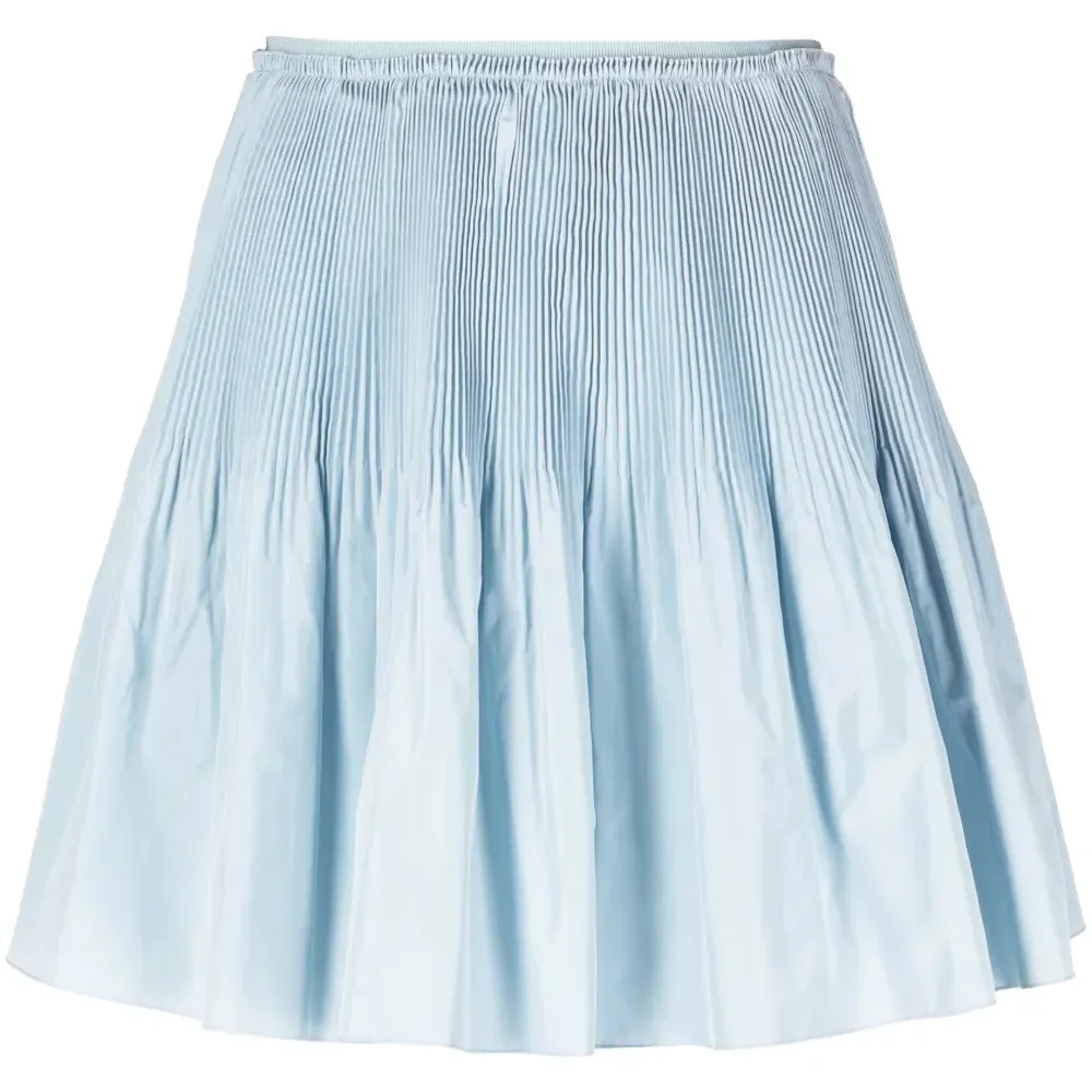 Юбка из тафты со складками