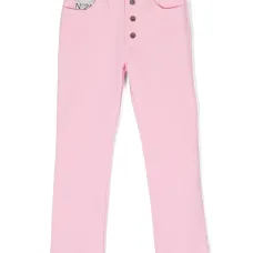 Прямые джинсы средней посадки Прямые джинсы средней посадки