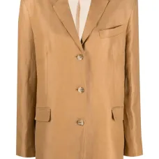 Однобортный блейзер свободного кроя