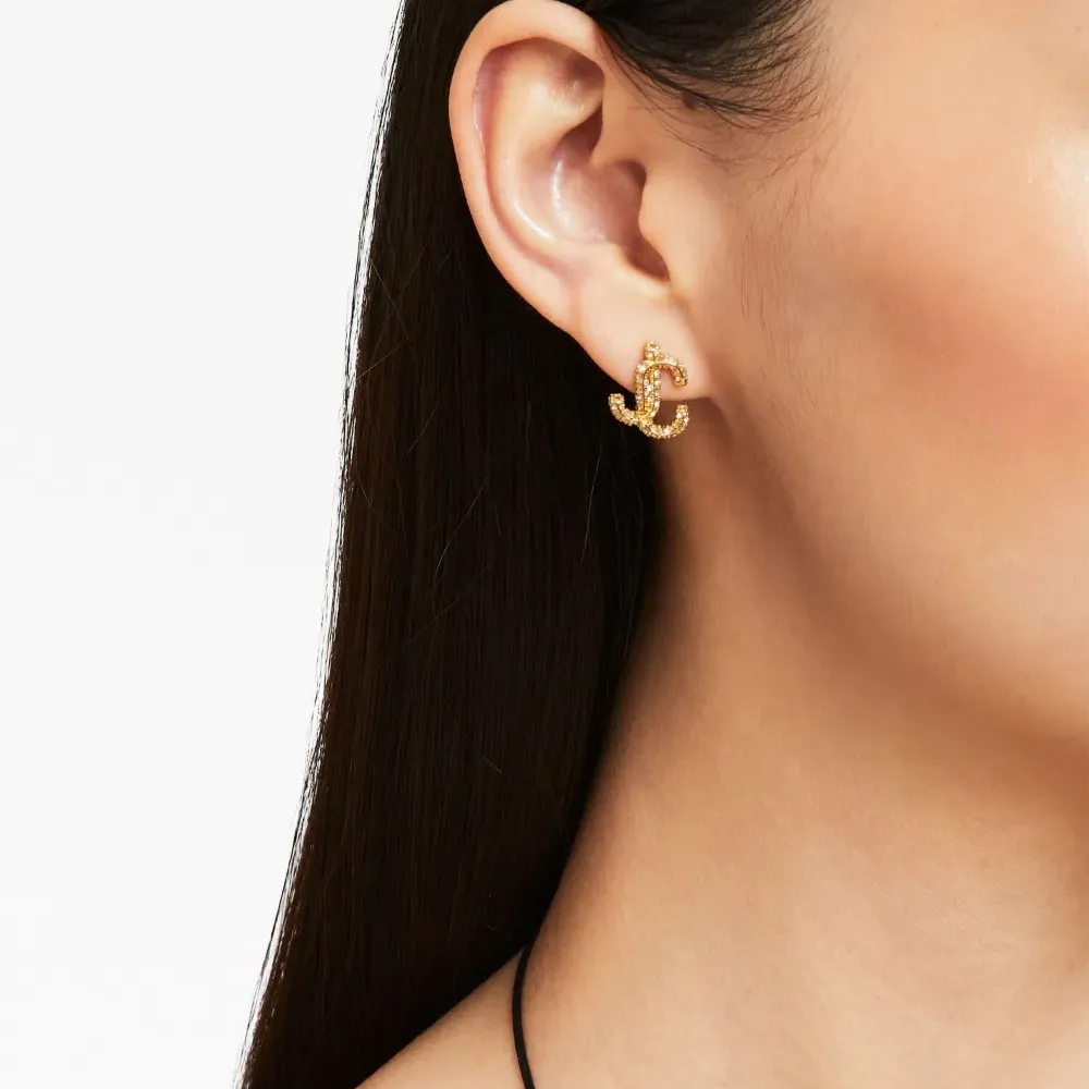 Серьги-гвоздики JC Star с кристаллами