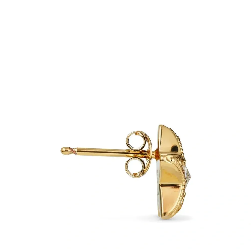 Серьги-гвоздики JC Star с кристаллами