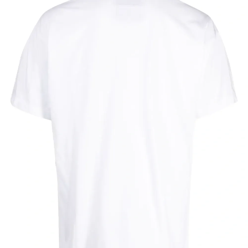 Футболка с контрастной вставкой