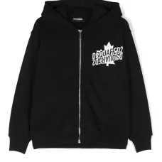 Худи на молнии с логотипом