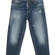 Джинсы Boston с нашивкой-логотипом