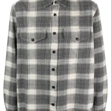 Фланелевая рубашка в клетку