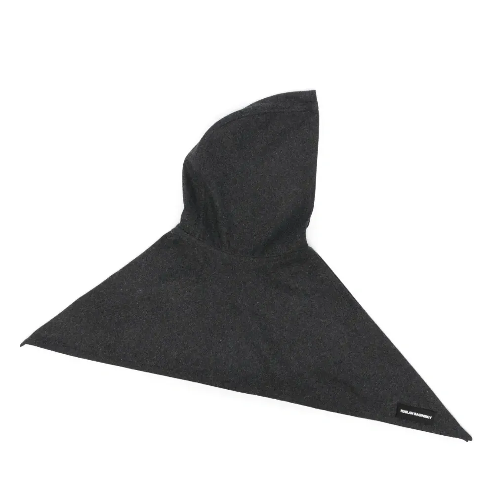 капюшон из смесовой шерсти