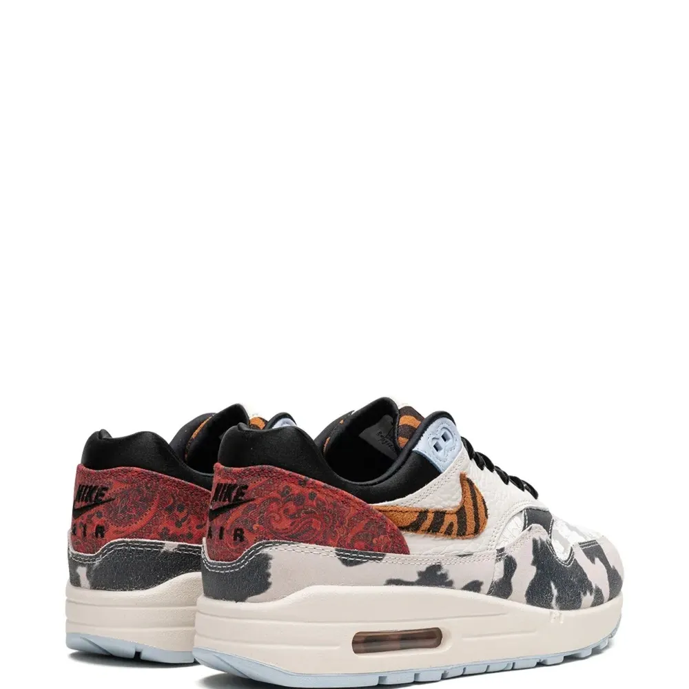 Кроссовки Air Max 1 '87 Tiger Swoosh Cow Print