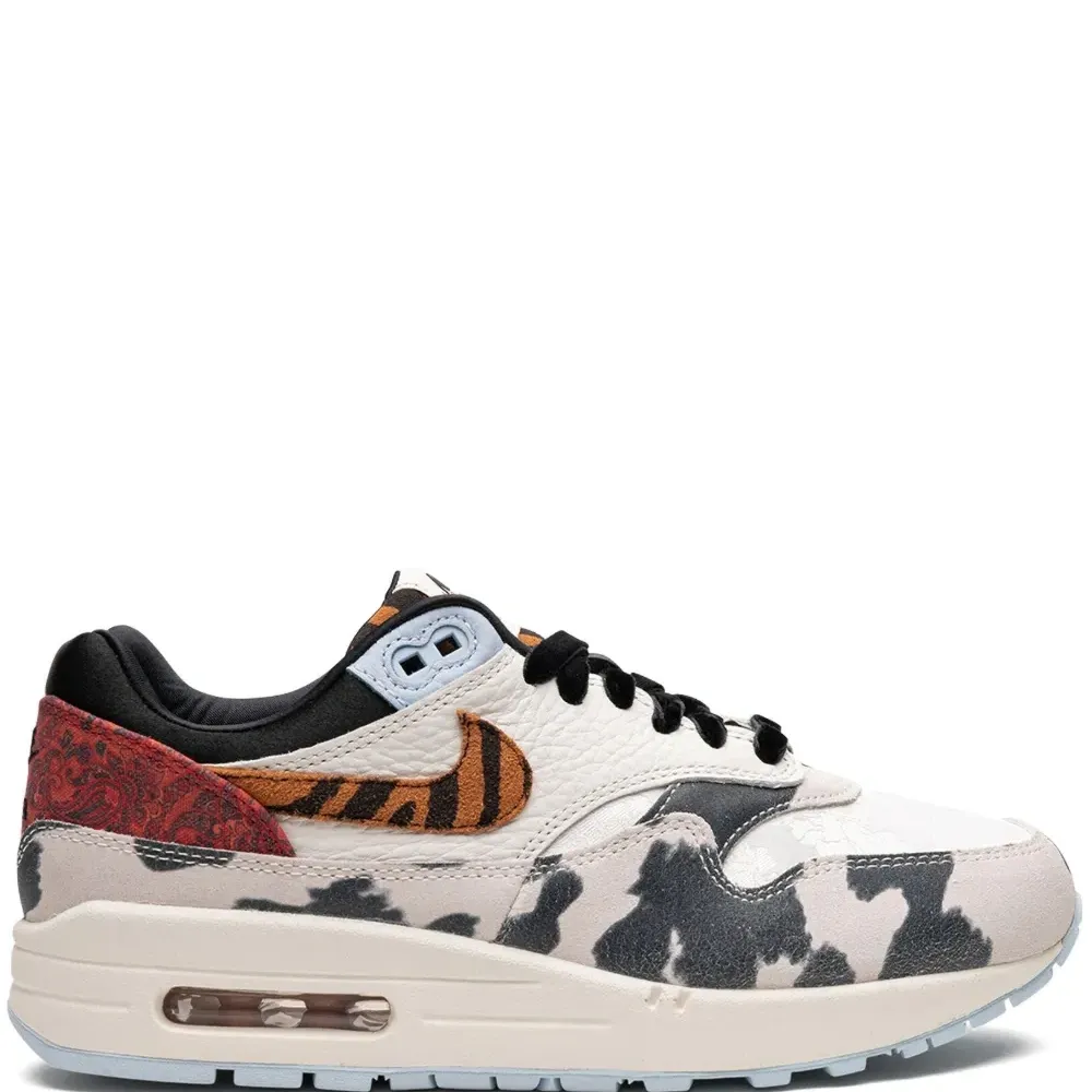 Кроссовки Air Max 1 '87 Tiger Swoosh Cow Print