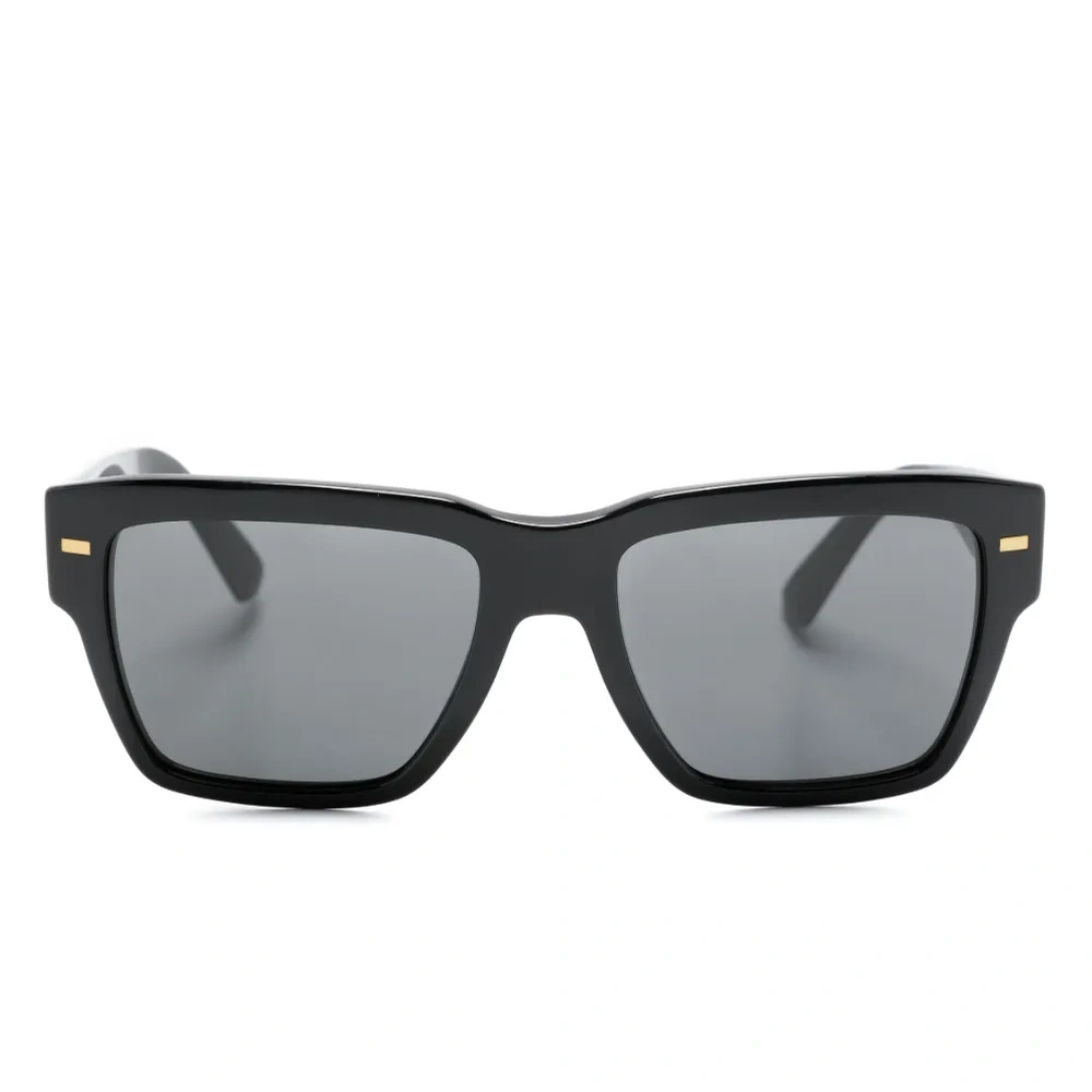 Солнцезащитные очки в квадратной оправе с логотипом