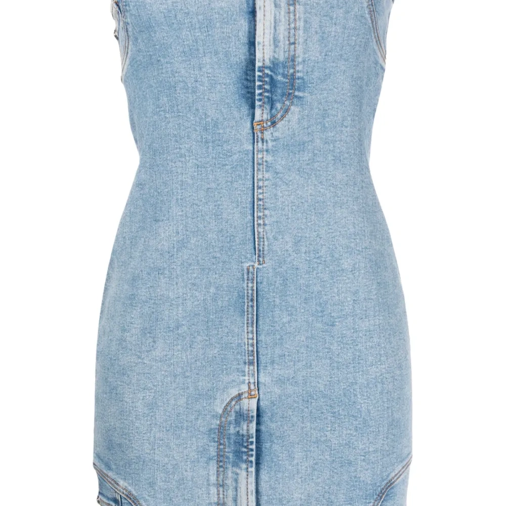 Джинсовое платье мини