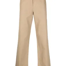 Прямые брюки с завышенной талией