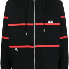 Худи на молнии в полоску Худи на молнии в полоску