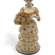 Фарфоровый подсвечник Lemon Woman