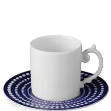 Блюдце и кружка для эспрессо Perlée