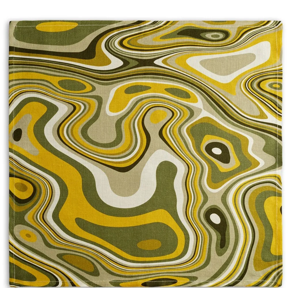 Льняные салфетки Sateen Waves