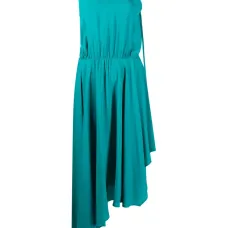 Платье асимметричного кроя без рукавов Платье асимметричного кроя без рукавов