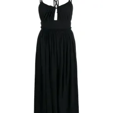 Платье миди Ella с вырезом халтер