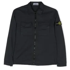 Куртка-рубашка с нашивкой-логотипом Куртка-рубашка с нашивкой-логотипом