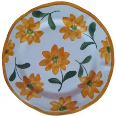 Фарфоровая тарелка с принтом (27 см)