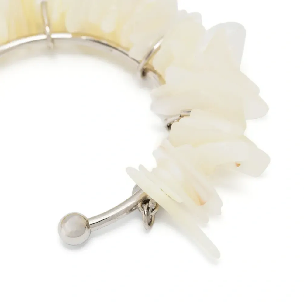 Серьга-кафф с перламутром