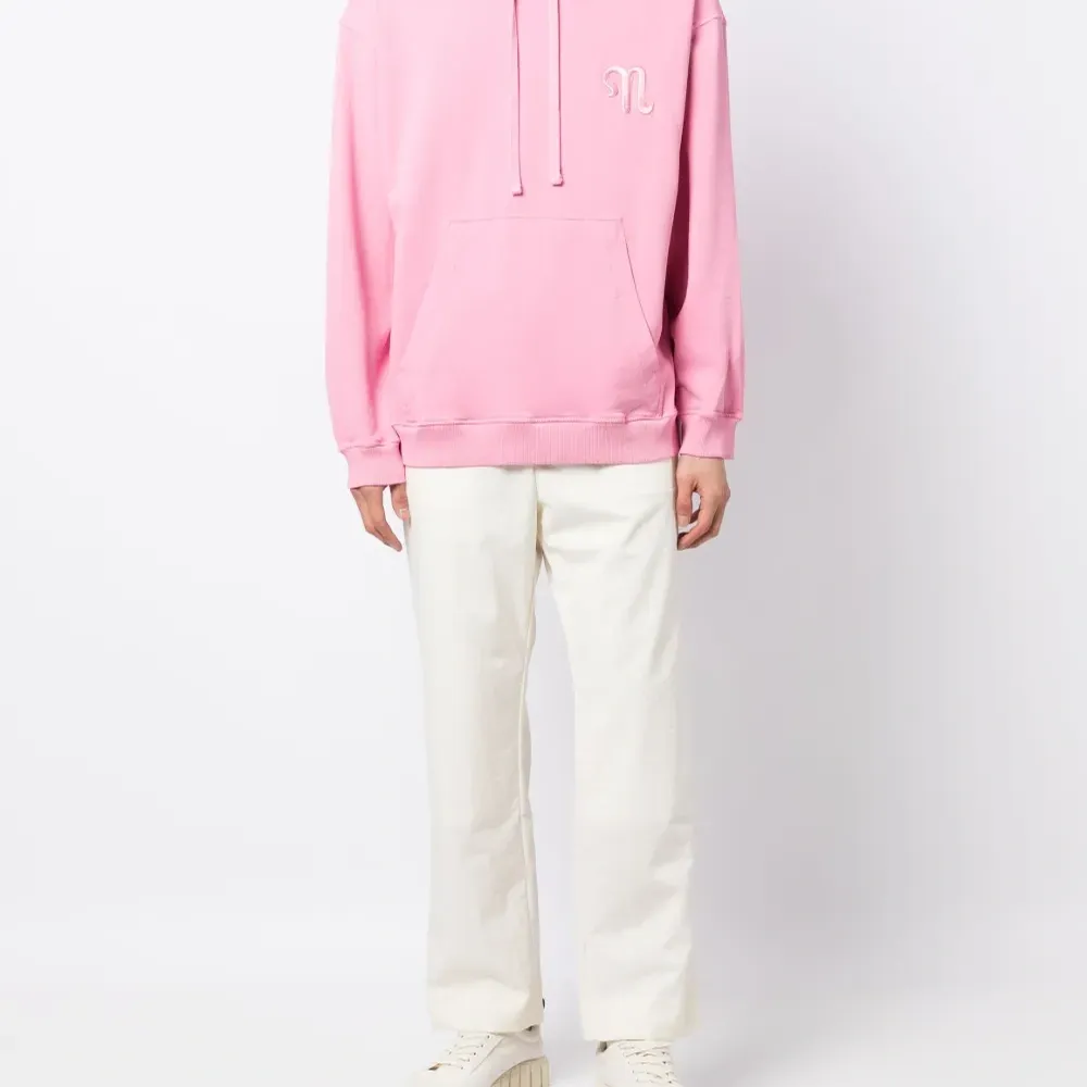 Худи из органического хлопка с вышитым логотипом