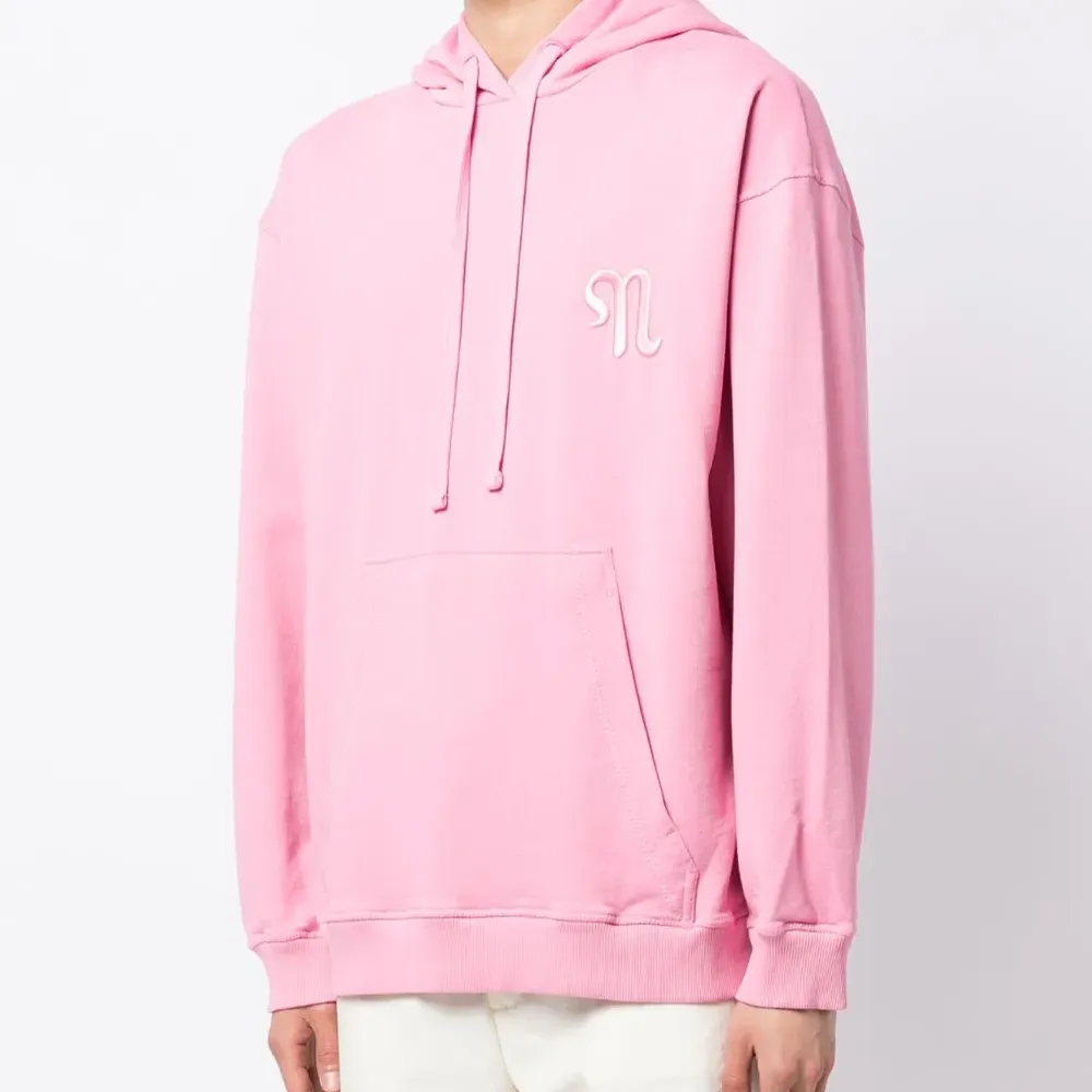 Худи из органического хлопка с вышитым логотипом