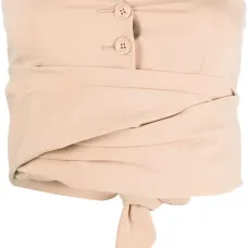 Топ-бюстье с запахом