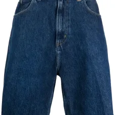 Джинсовые шорты с нашивкой-логотипом