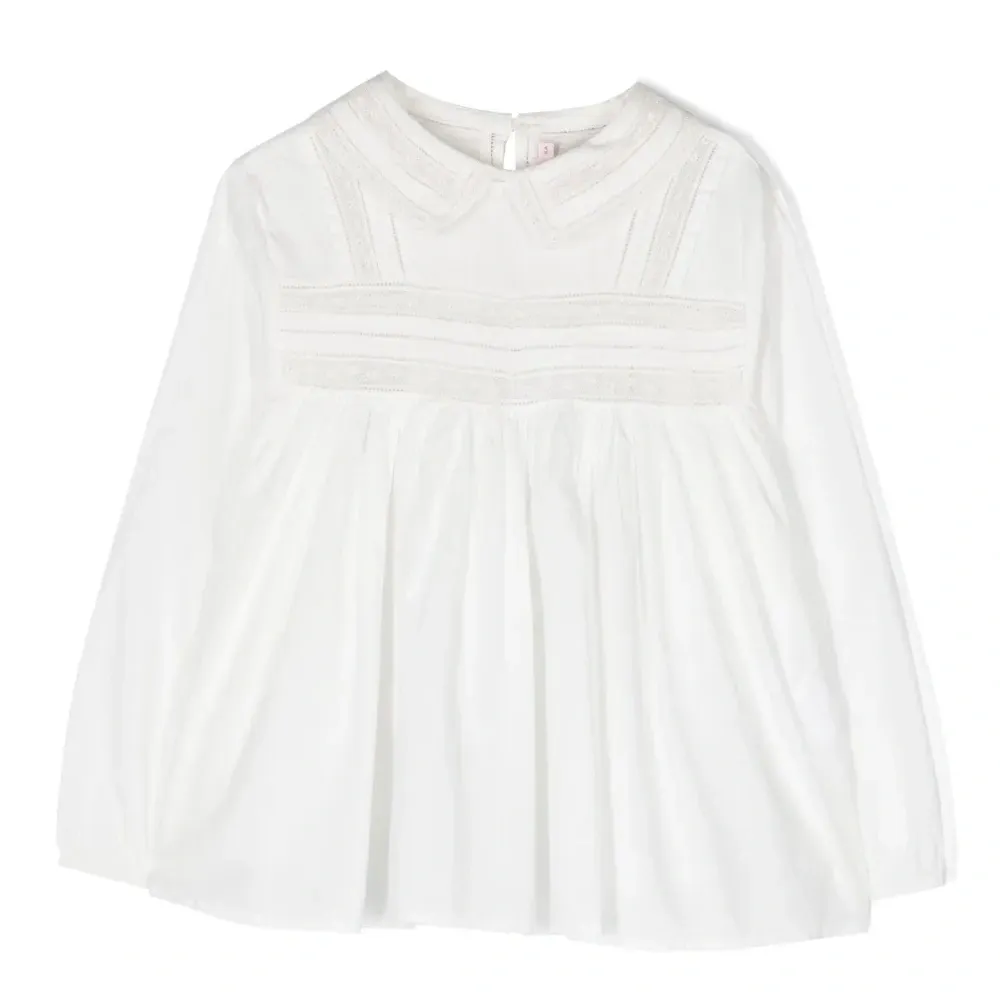 Блузка с воротником Питер Пэн