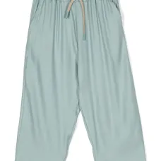 Прямые брюки с кулиской